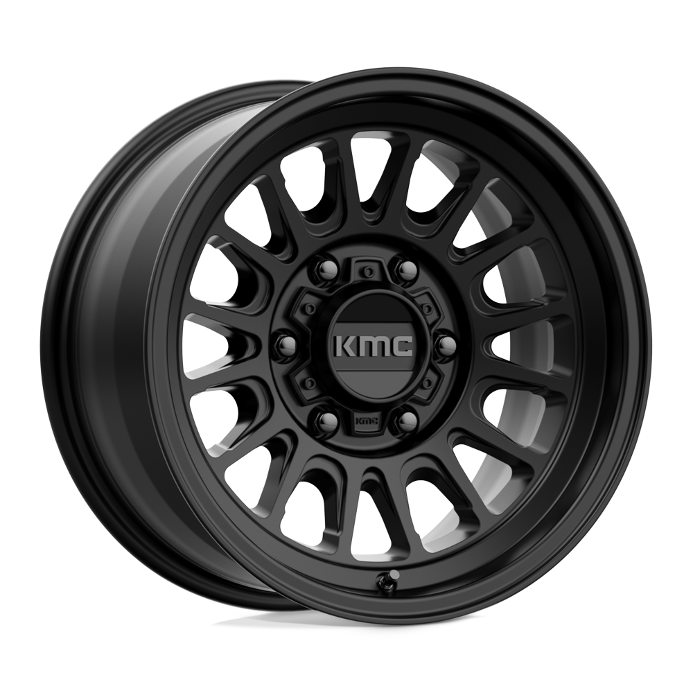KMC KM724 IMPACT OL SATIN BLACK 17X8.5 5x127 et0 71.5