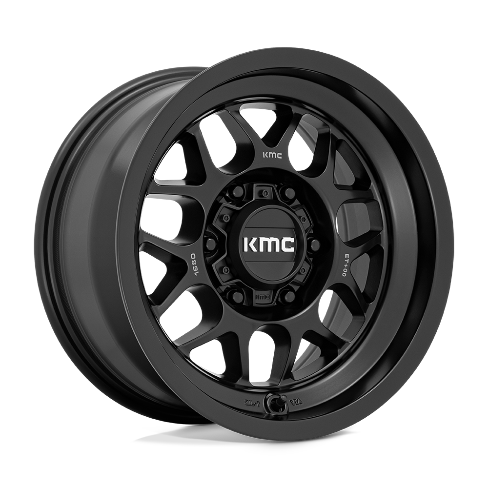 KMC KM725 TERRA SATIN BLACK 16X8 6x139.7 et0 106.1