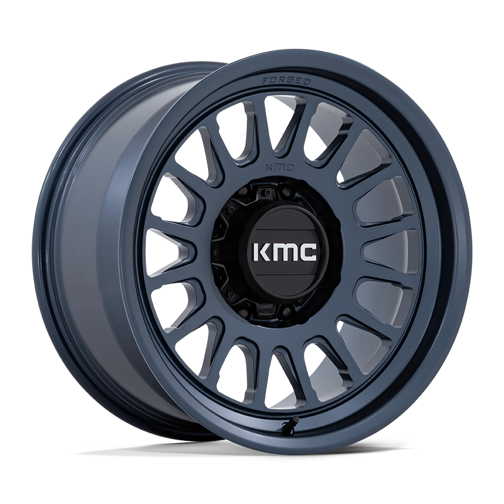 KMC KM452 IMPACT FORGED MONOBLOCK METALLIC BLUE 18X9 8x165.1 et18 125.1