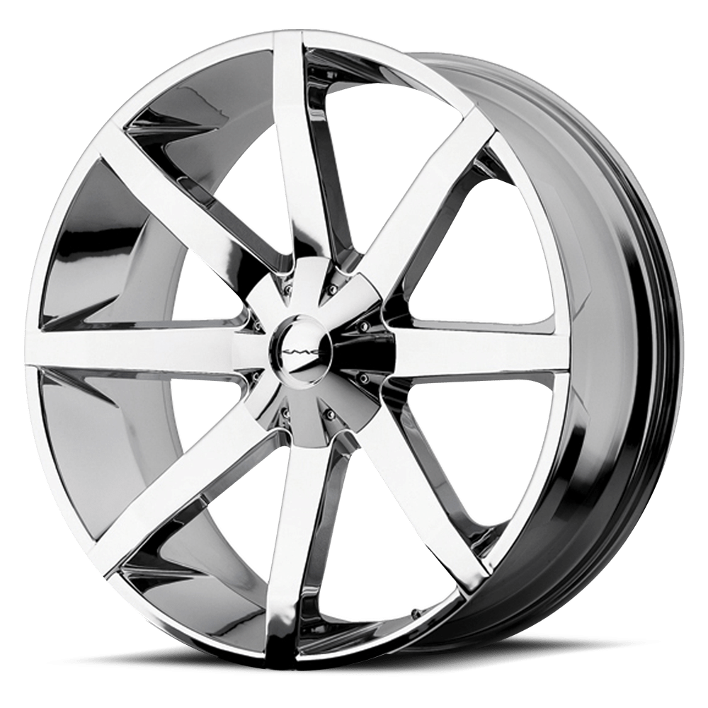 KMC KM651 SLIDE CHROME 20X8.5 5x112/5x120 et10 74.1