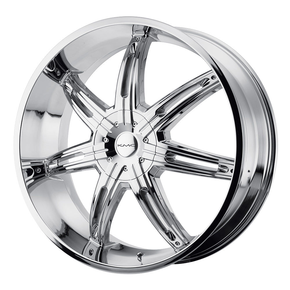 KMC KM665 SURGE CHROME 20X9 6x127/6x135 et30 87.1
