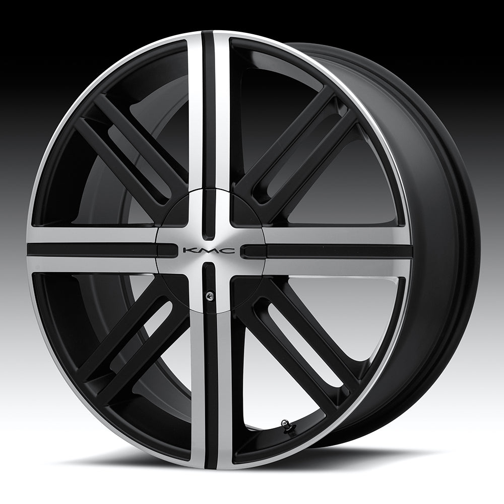 KMC KM675 SPLICE MACHINED 16X7 5x114.3/5x120.65 et35 72.56