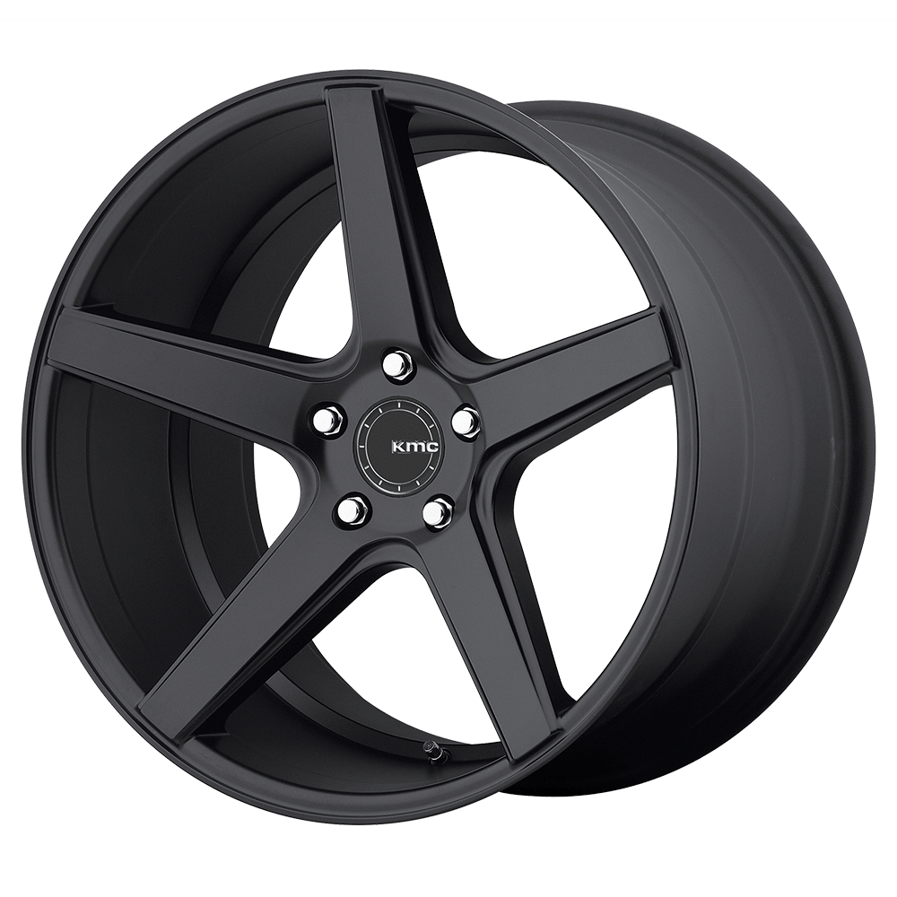 KMC KM685 DISTRICT SATIN BLACK 22X10.5 5x112 et40 66.56