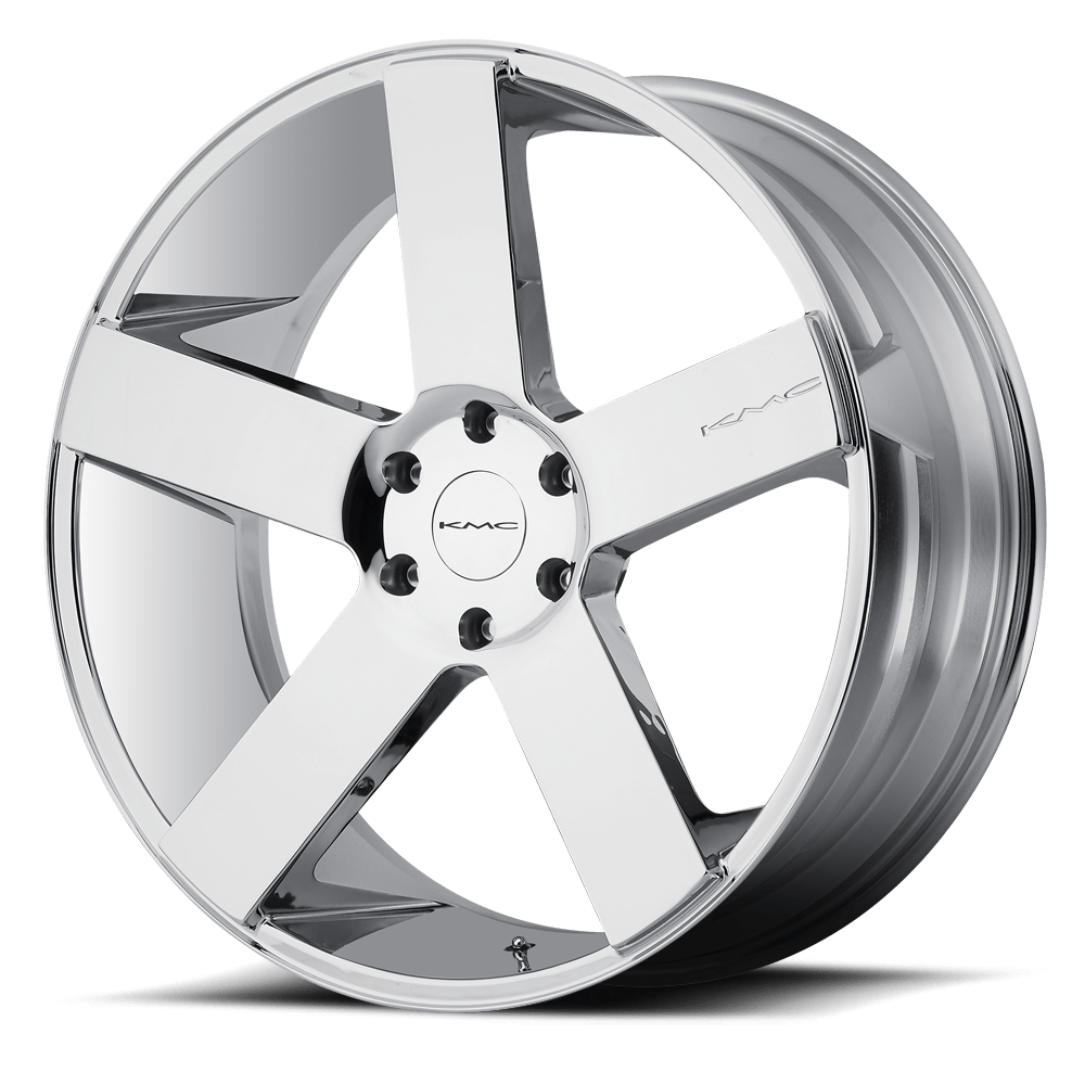 KMC KM690 MC 5 CHROME 22X9 6x139.7 et30 106.1