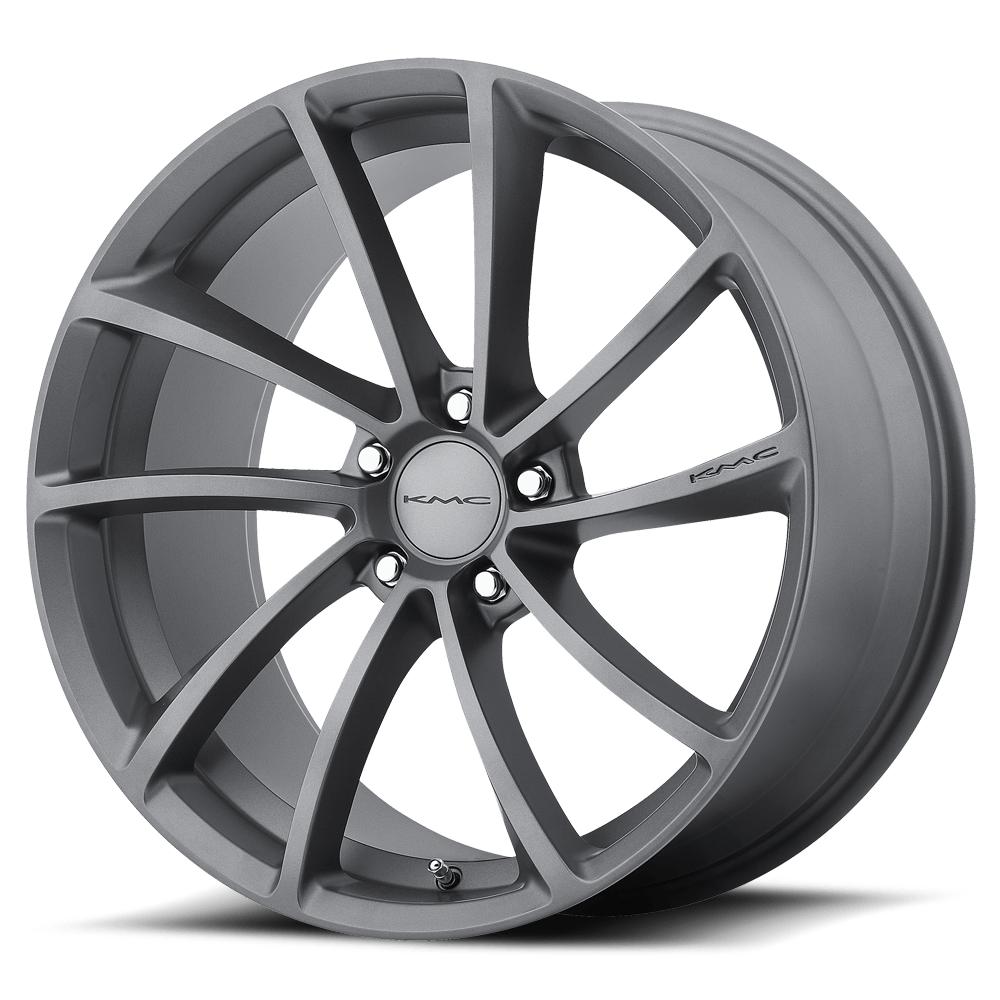 KMC KM691 SPIN GUN METAL 19X9.5 5x112 et35 72.56
