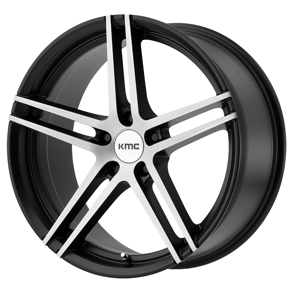 KMC KM703 MONOPHONIC SATIN BLACK BRUSHED 20X10 5x120 et35 74.1