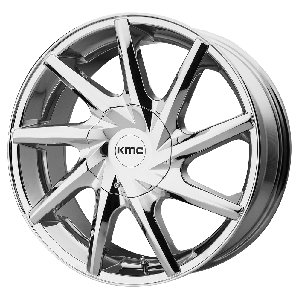 KMC KM705 BURST CHROME 24X9.5 6x135/6x139.7 et30 100.3