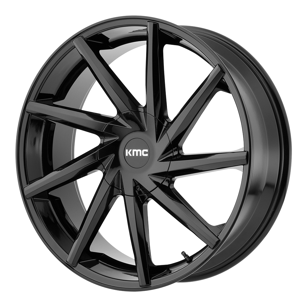KMC KM705 BURST BLACK 22X9 6x127 et30 78.1