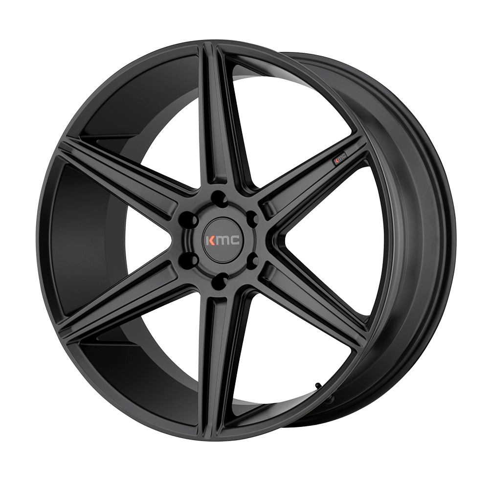 KMC KM712 PRISM TRUCK SATIN BLACK 20X9 6x139.7 et30 100.3