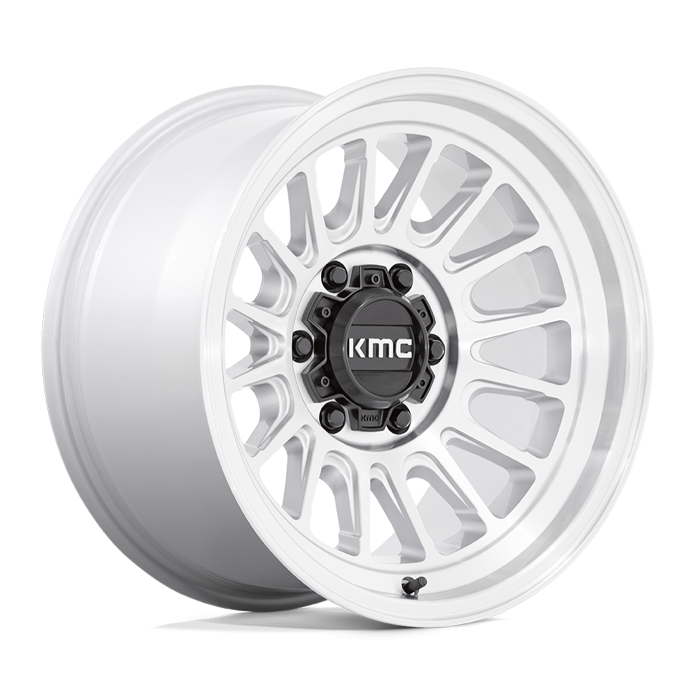 KMC KM724 IMPACT OL SILVER MACHINED 17X9 6x139.7 et-12 106.1