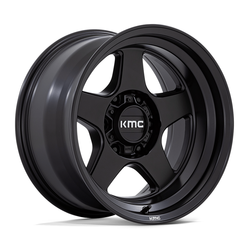 KMC KM728 LOBO MATTE BLACK 17X8.5 6x120 et18 66.9