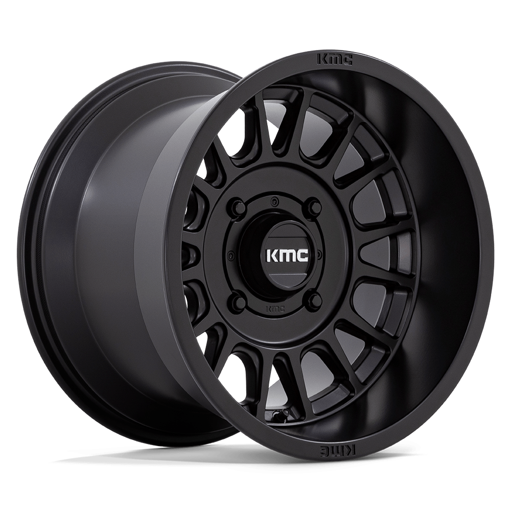 KMC Powersports KS138 IMPACT UTV SATIN BLACK 15X10 4x156 et0 115.1