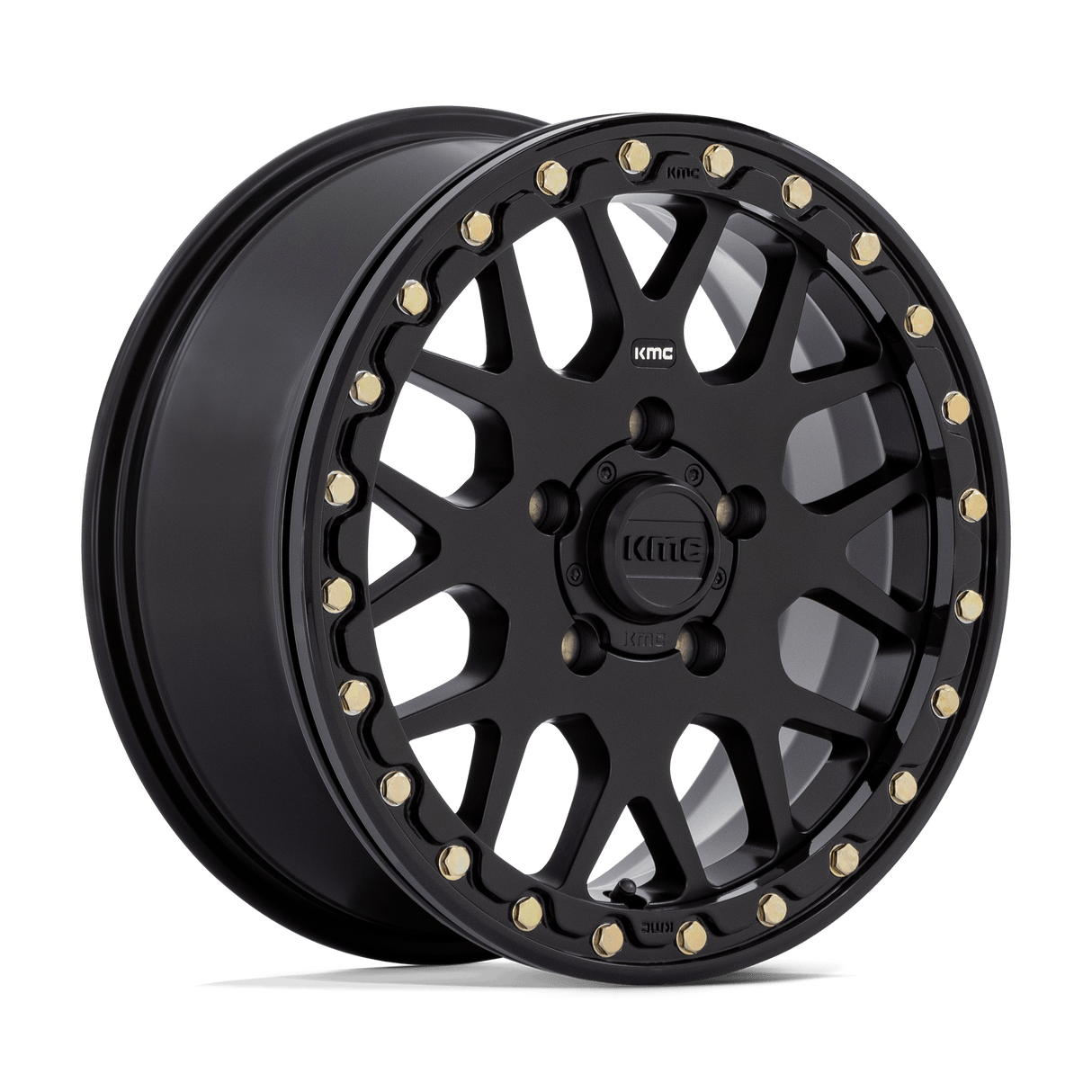 KMC Powersports KS235 GRENADE BEADLOCK SATIN BLACK 15X6 5x114.3 et38 72.56