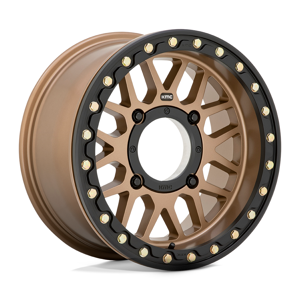 KMC Powersports KS235 GRENADE BEADLOCK SATIN BRONZE 15X7 4x110 et10 86