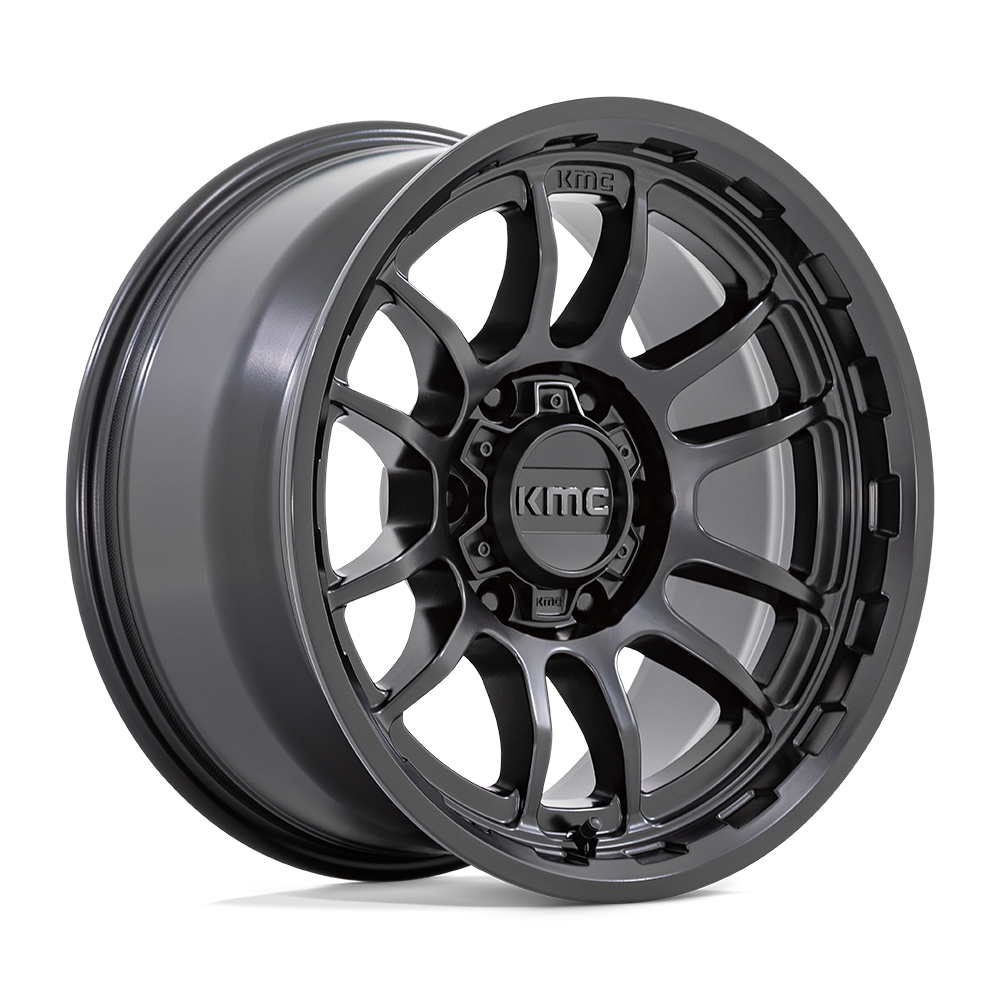 KMC KM727 WRATH SATIN BLACK 17X8.5 6x139.7 et0 106.1