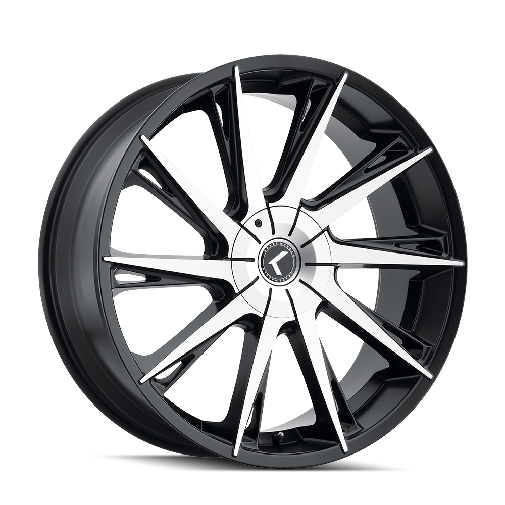 KRAZE SWAGG GLOSS BLACK MACHINED 26x10.0 6x135/6x139.7 et30 100.3