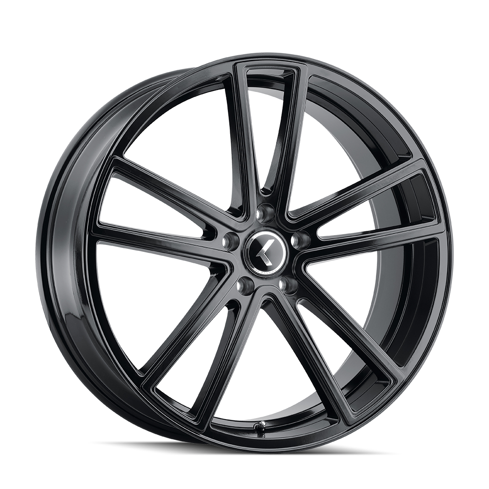 KRAZE LUSSO GLOSS BLACK 18x8.0 5x114.3 et40 72.62