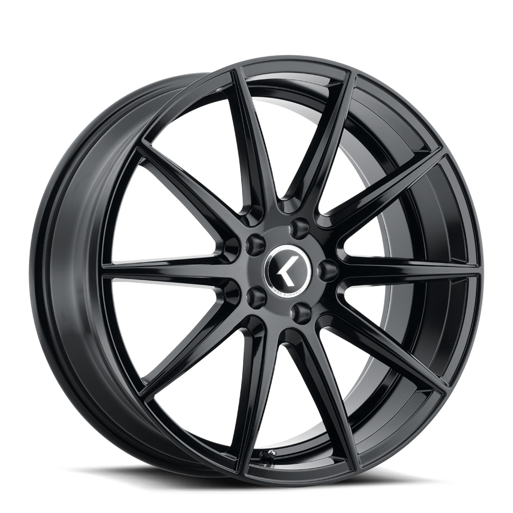 KRAZE COSMOS GLOSS BLACK 18x8.0 5x114.3 et40 72.62
