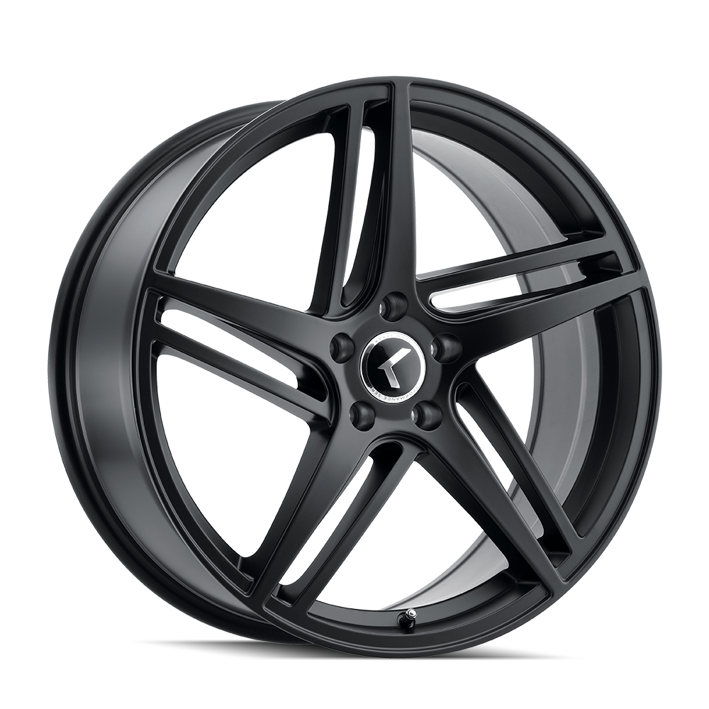 KRAZE MILANO SATIN BLACK 18x8.0 5x114.3 et40 72.62