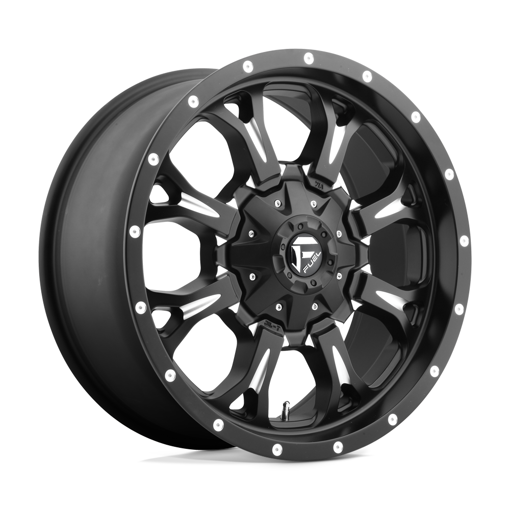 Fuel 1PC D517 KRANK MATTE BLACK MILLED 20X9 6x135/6x139.7 et20 106.1