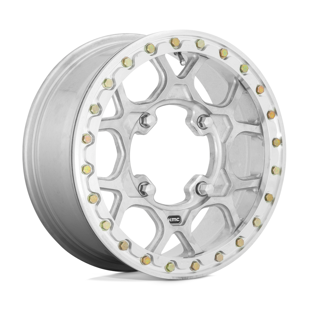 KMC Powersports KS433 MESA BEADLOCK FORGED RAW MACHINED FORGED 15X6 4x156 et38 119.1