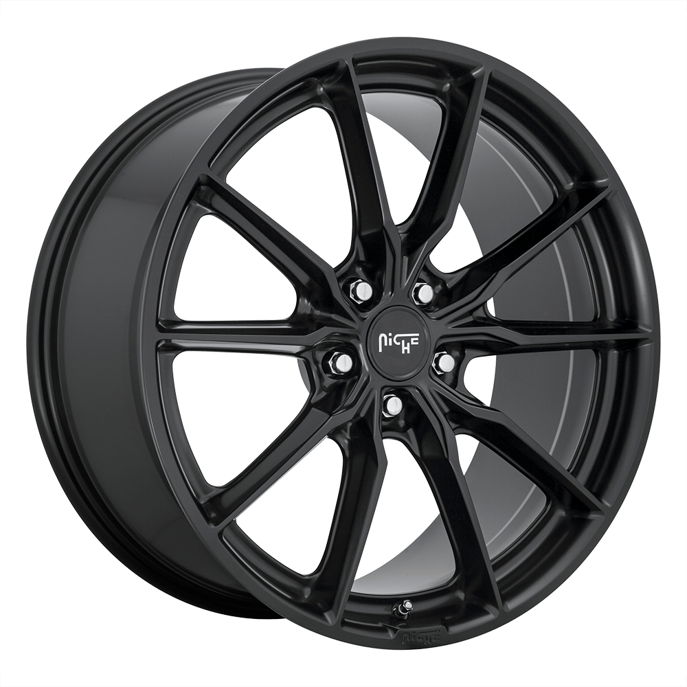 Niche 1PC M238 RAINIER MATTE BLACK 19X8.5 5x112 et25 66.56