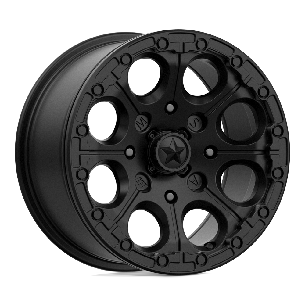 MSA Offroad Wheels M44 CANNON BEADLOCK SATIN BLACK 14X7 4x156 et10 132