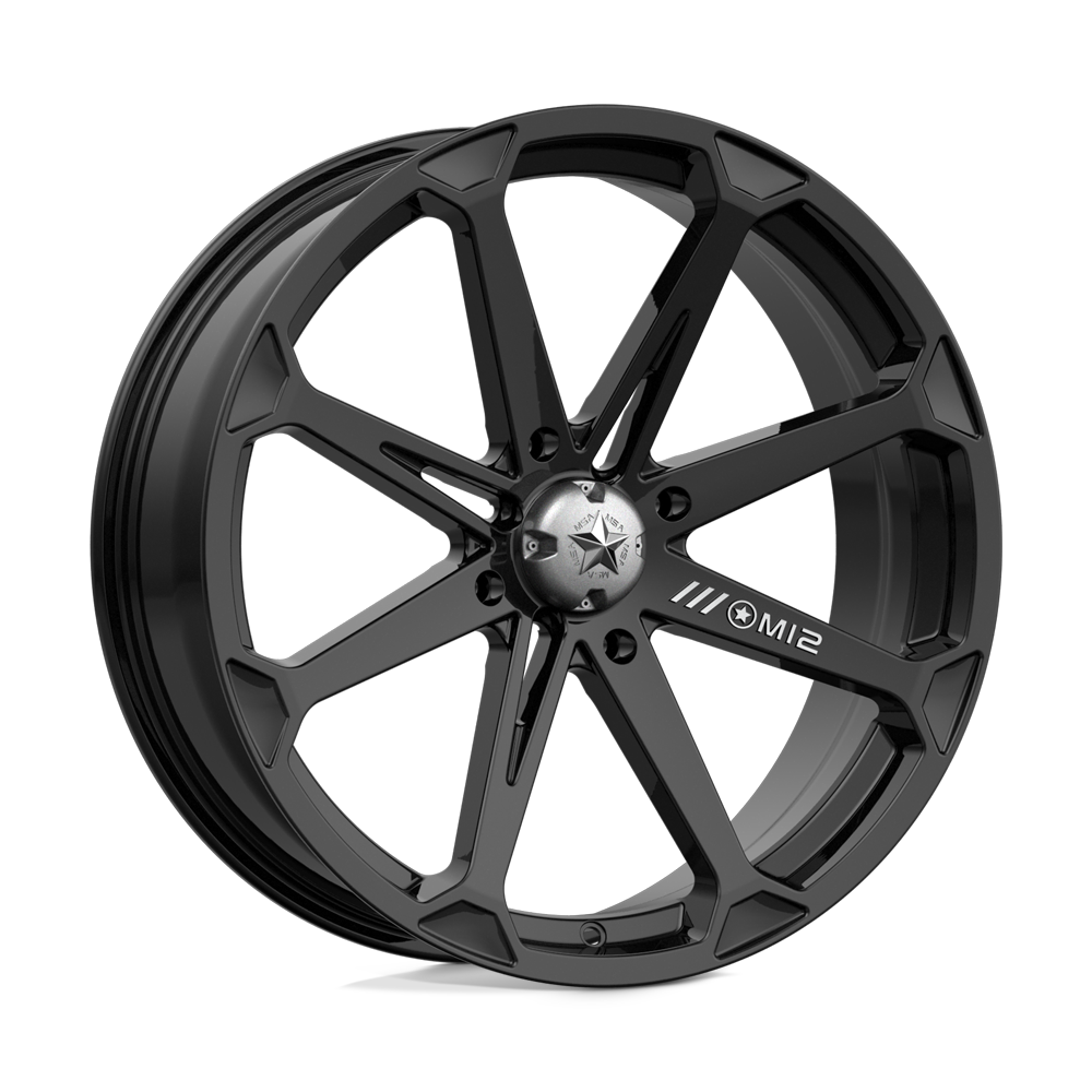 MSA Offroad Wheels M12 DIESEL GLOSS BLACK 20X7 4x156 et10 132