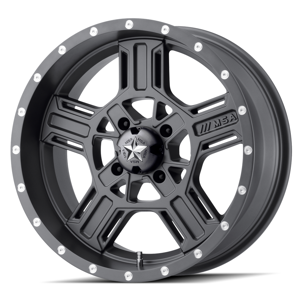 MSA Offroad Wheels M32 AXE MATTE GRAY 16X7 4x156 et0 132