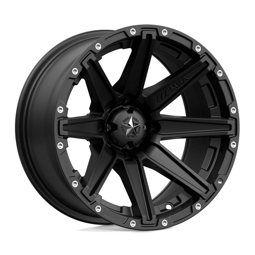 MSA Offroad Wheels M33 CLUTCH SATIN BLACK 14X7 4x110 et-47 86