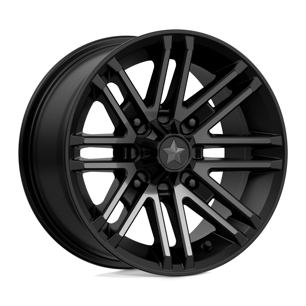 MSA Offroad Wheels M40 ROGUE SATIN BLACK W/ TITANIUM TINT 14X7 4x156 et10 132