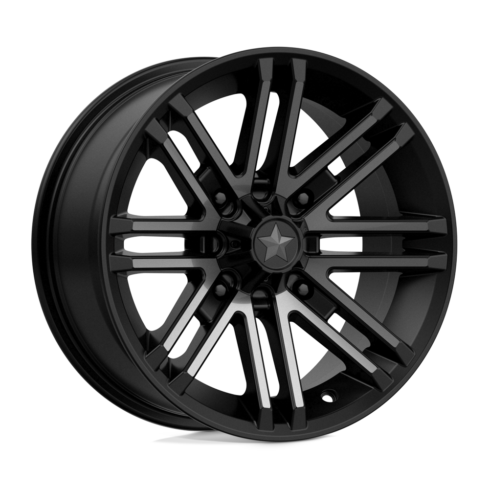 MSA Offroad Wheels M40 ROGUE SATIN BLACK W/ TITANIUM TINT 15X7 4x156 et10 132