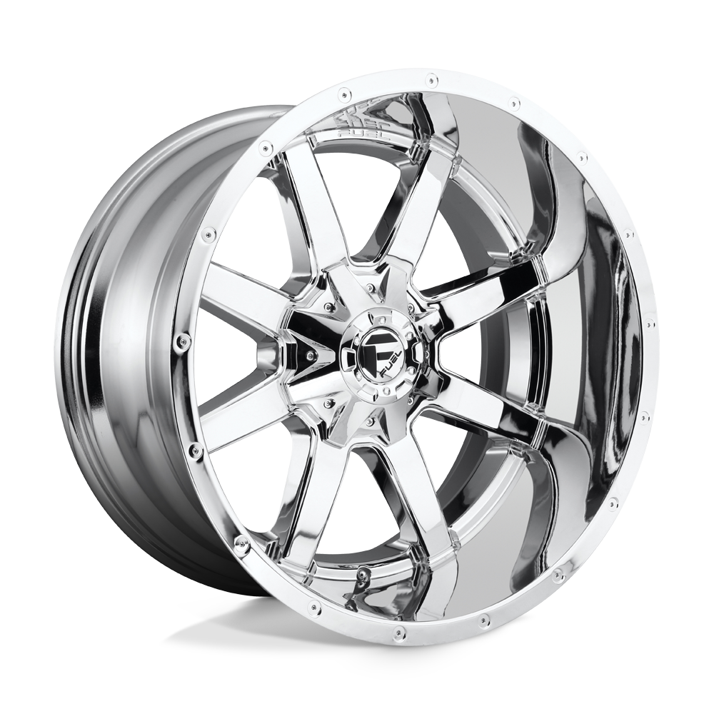 Fuel 1PC D536 MAVERICK CHROME PLATED 22X12 6x135/6x139.7 et-45 106.1