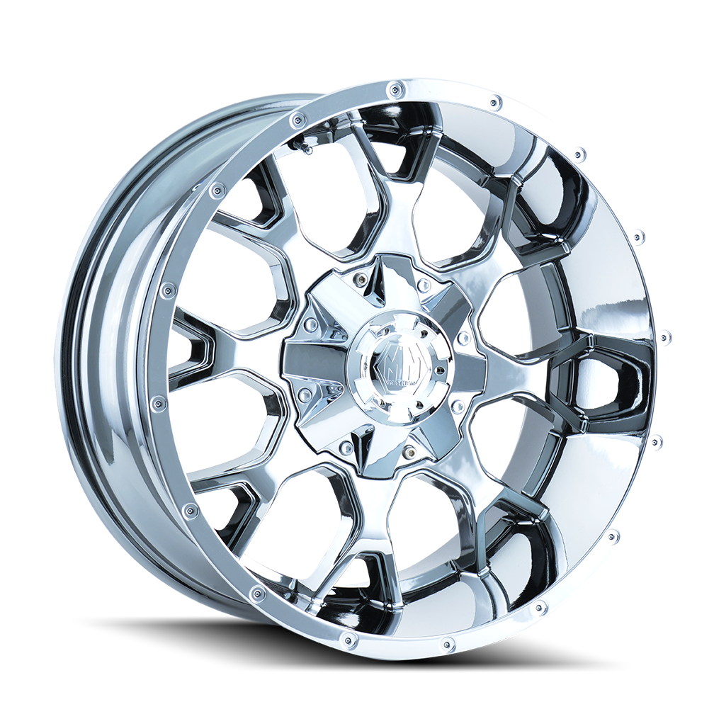 MAYHEM WARRIOR CHROME 18x9.0 5x114.3/5x127 et18 87
