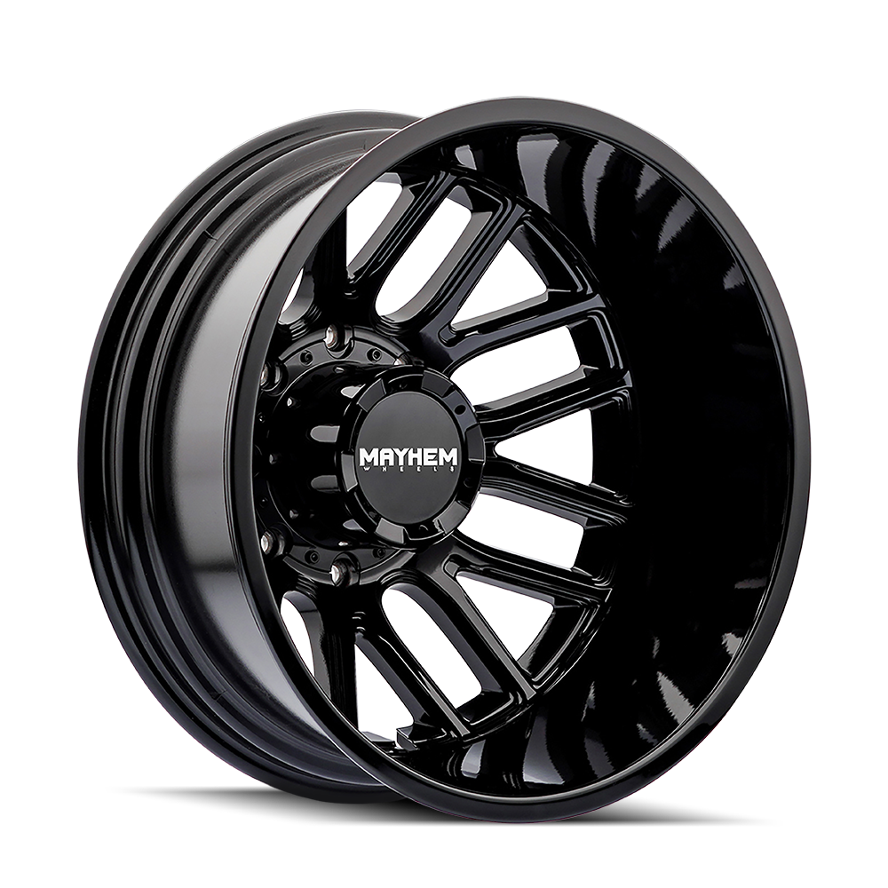 MAYHEM COGENTDUALLY GLOSS BLACK 20x8.25 8x165.1 et-192 121.3
