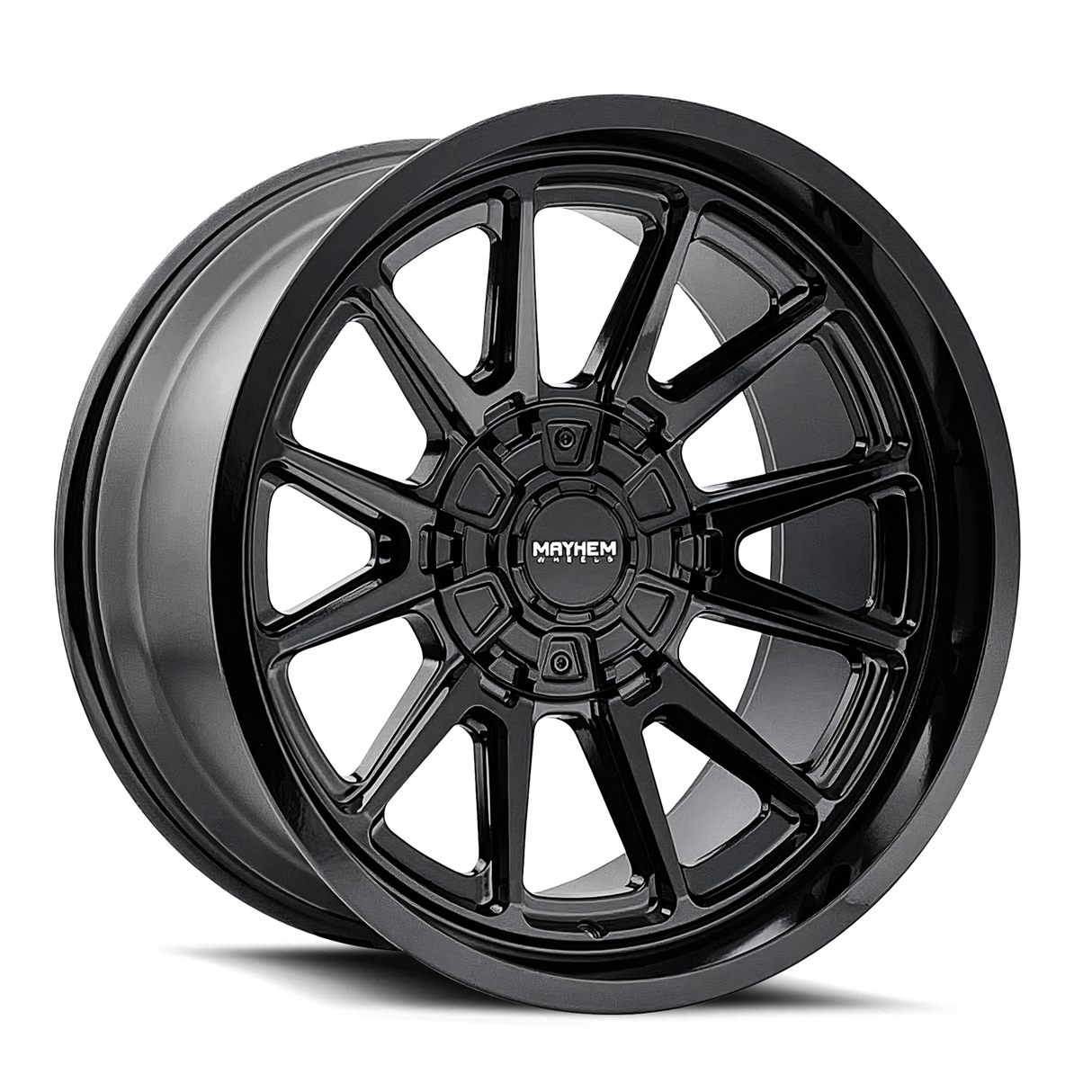 MAYHEM INTREPID GLOSS BLACK 18x9.0 5x114.3/5x127 et-12 87