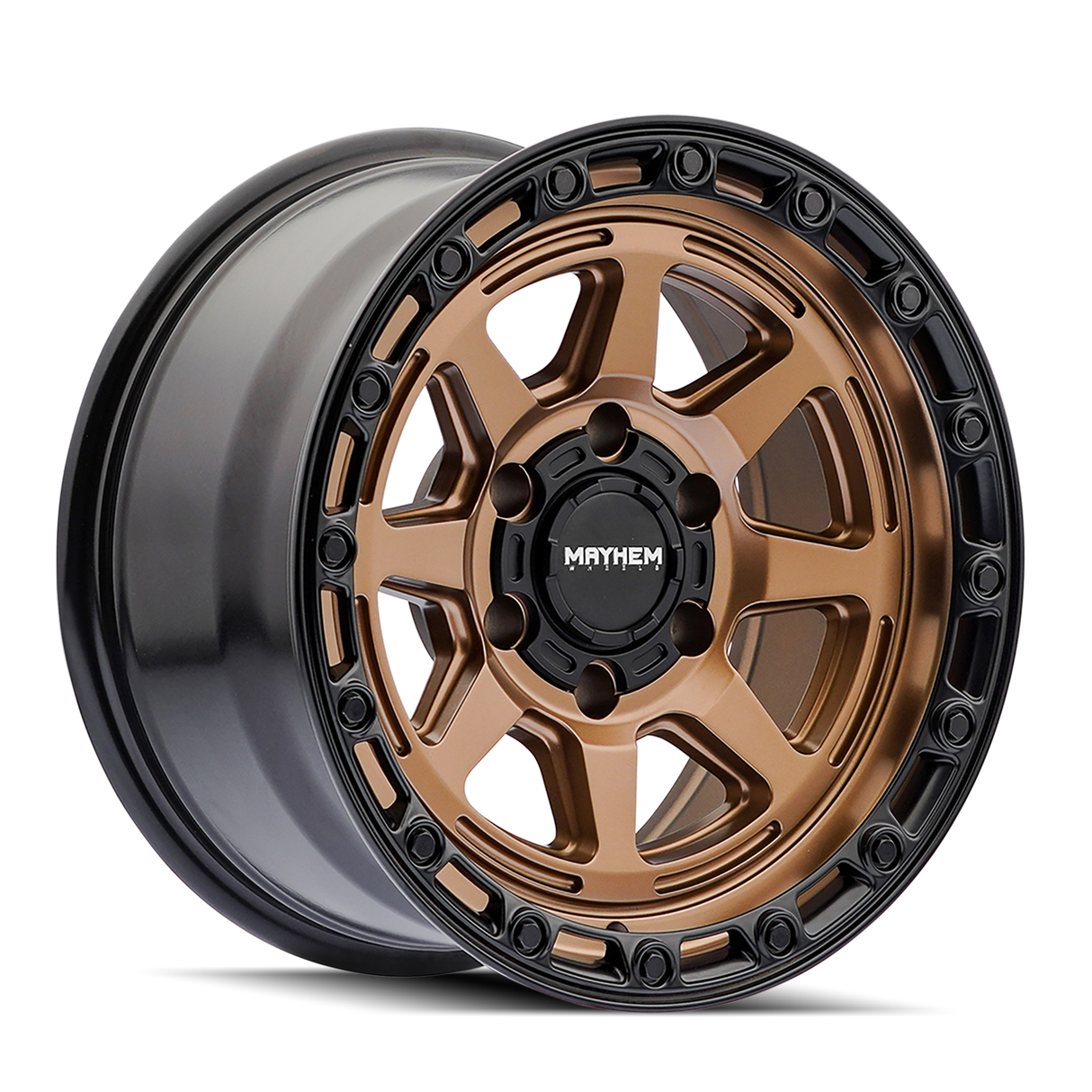 MAYHEM RIDGELINE SATIN BRONZE 17x8.5 6x139.7 et6 106.1