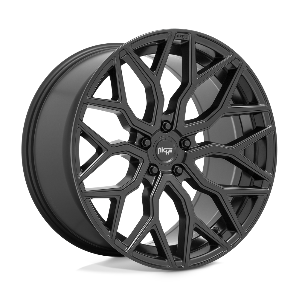 Niche 1PC M261 MAZZANTI MATTE BLACK 22X10 5x112 et35 66.56