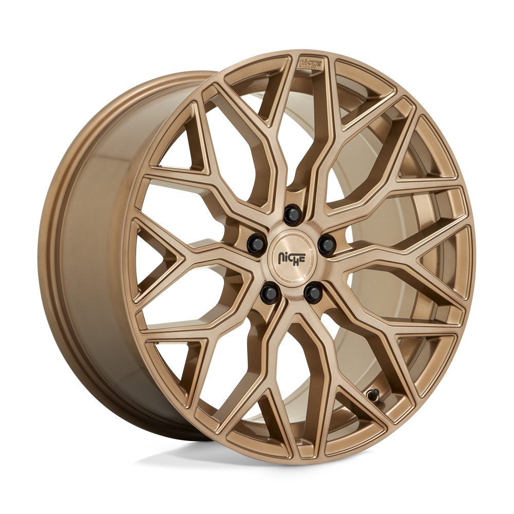 Niche 1PC M263 MAZZANTI BRONZE BRUSHED 22X10 5x120 et30 74.1