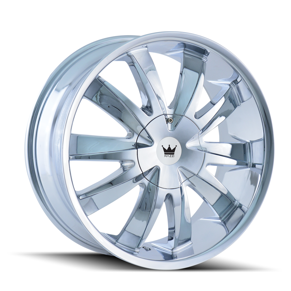 MAZZI EDGE CHROME 22x8.5 5x108/5x114.3 et35 72.56