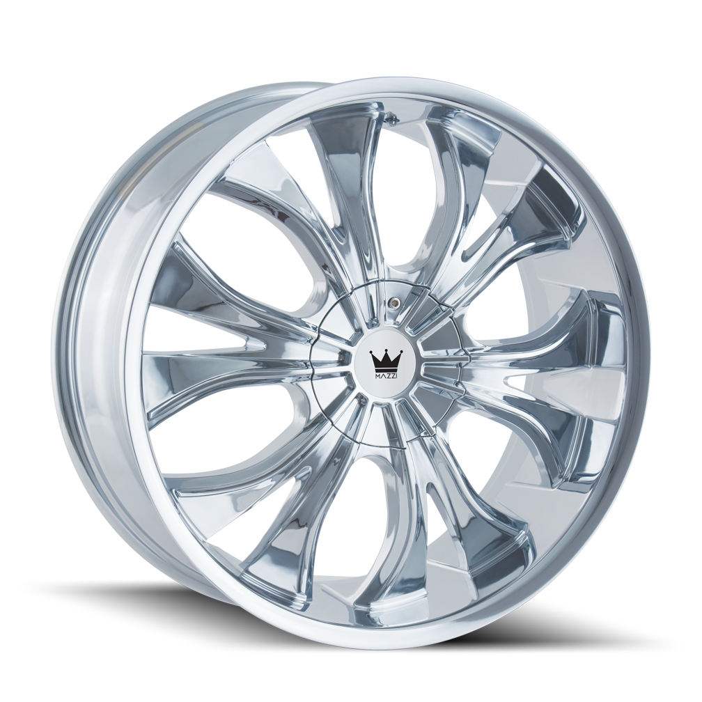MAZZI HUSTLER CHROME 20x8.5 5x108/5x114.3 et35 72.62