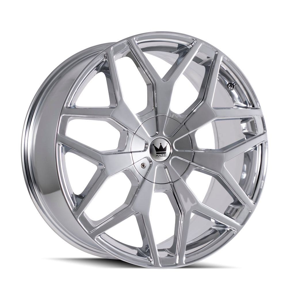 MAZZI PROFILE CHROME 22x9.5 5x115/5x139.7 et18 87