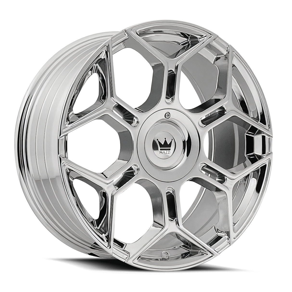 MAZZI LIBRA CHROME 20x8.5 5x112/5x120 et35 74.1