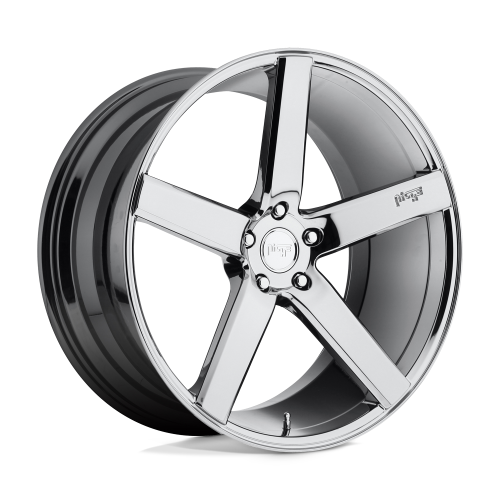 Niche 1PC M132 MILAN CHROME PLATED 20X8.5 5x112 et34 66.56