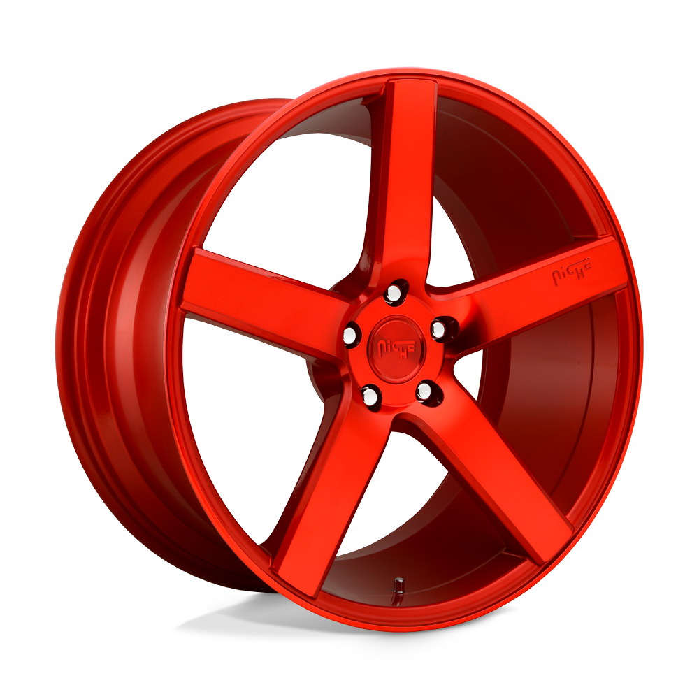 Niche 1PC M187 MILAN CANDY RED 20X8.5 5x120 et35 72.56