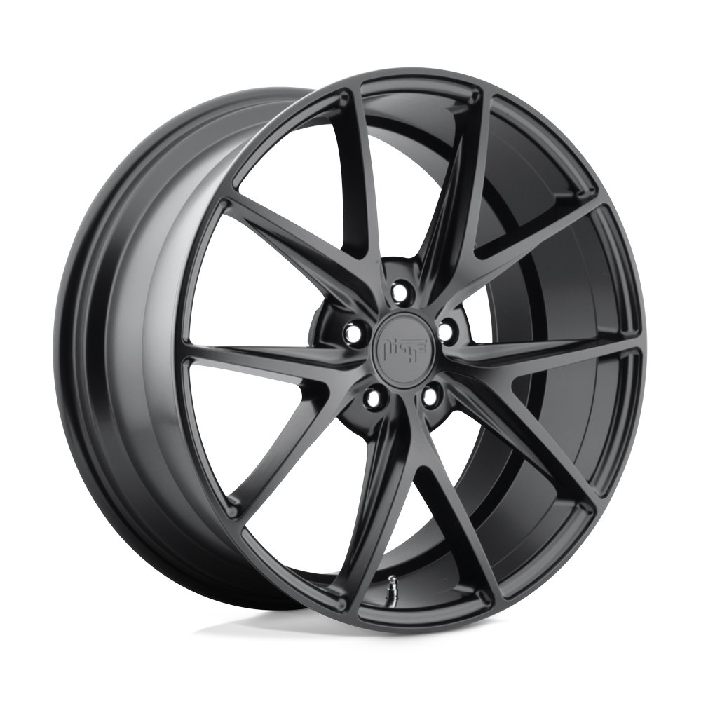 Niche 1PC M117 MISANO MATTE BLACK 22X9 5x108 et38 63.36