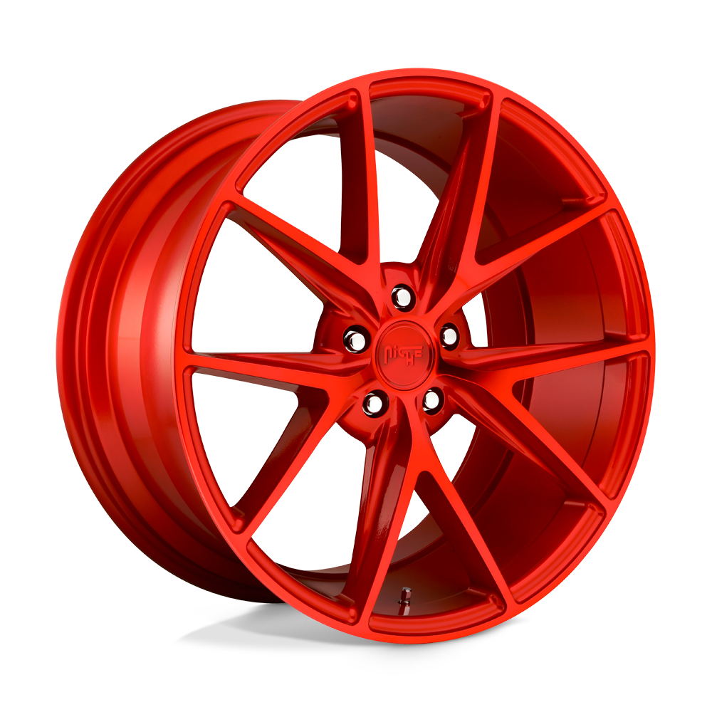 Niche 1PC M186 MISANO CANDY RED 18X8 5x114.3 et40 72.56