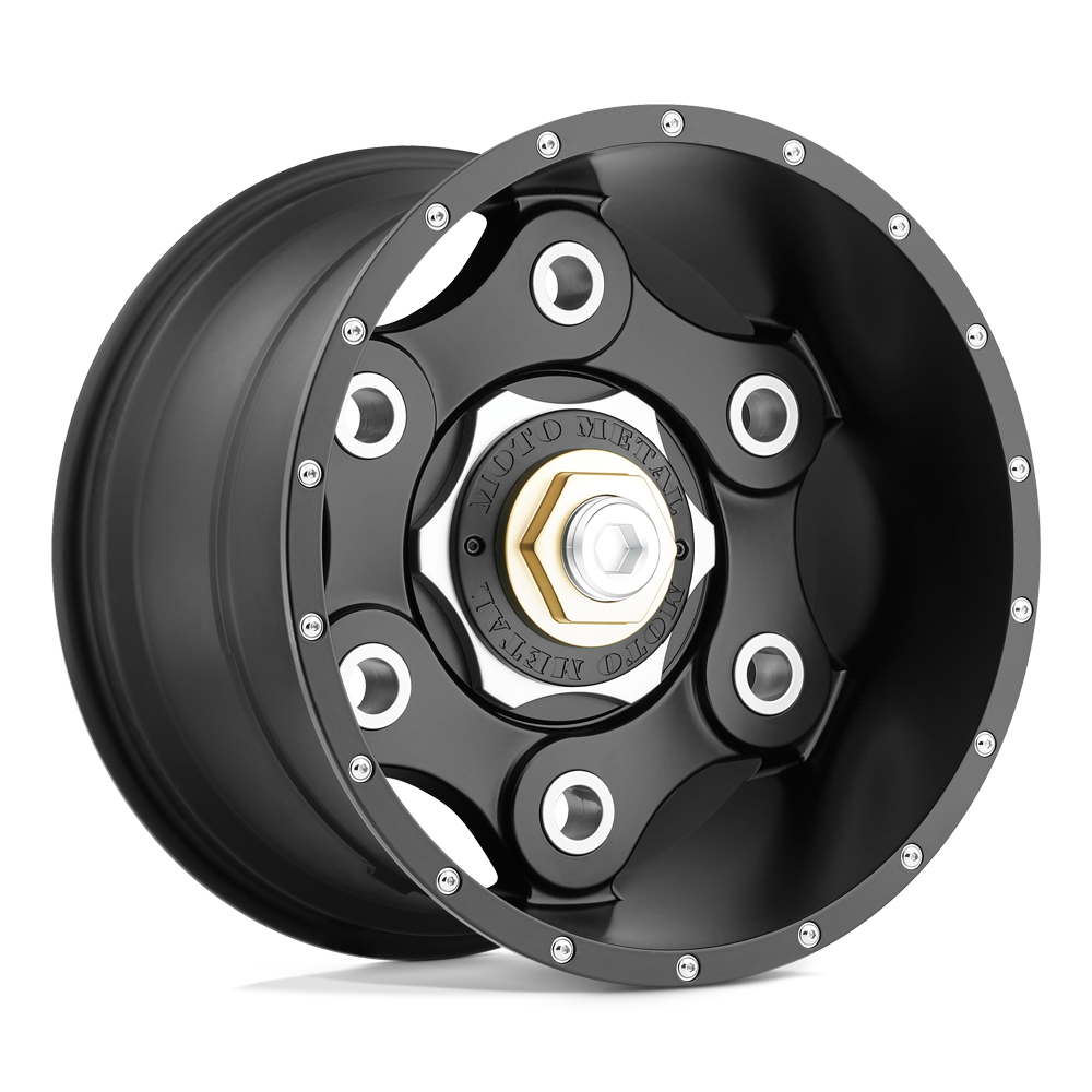 Moto Metal MO977 LINK SATIN BLACK 17X9 6x135/6x139.7 et25 106.1