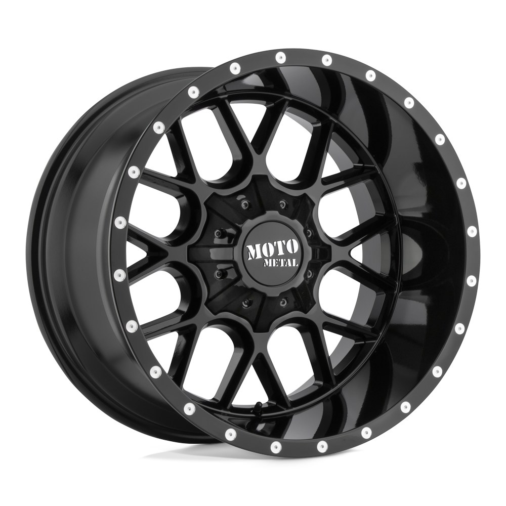 Moto Metal MO986 SIEGE GLOSS BLACK 22X12 5x127/5x139.7 et-44 78.1