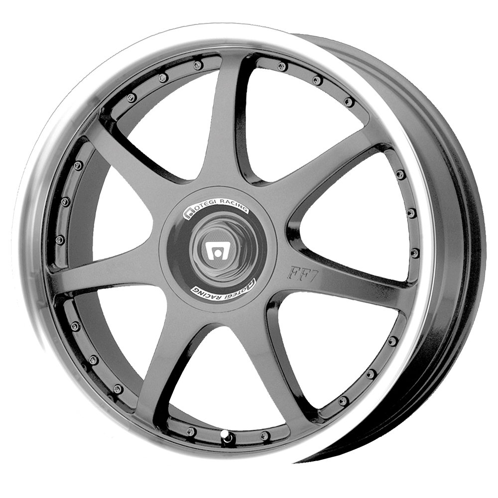 Motegi FF7 GUN METAL 16X7 5x100/5x114.3 et42 72.56